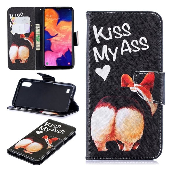 Wonderland Samsung Galaxy A10 veske - Kiss My Ass Wonderland Samsung Galaxy A10 veske - Kiss My Ass