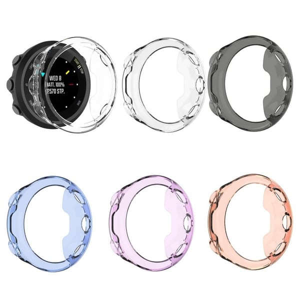 Garmin Forerunner 45s Holdbar Klart Etui - Lilla