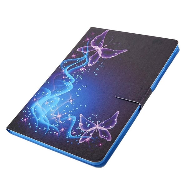 Elegant Mønster Lær Flippetui til Samsung Galaxy Tab A7 10.4 (2020) - Magic Sommerfugl