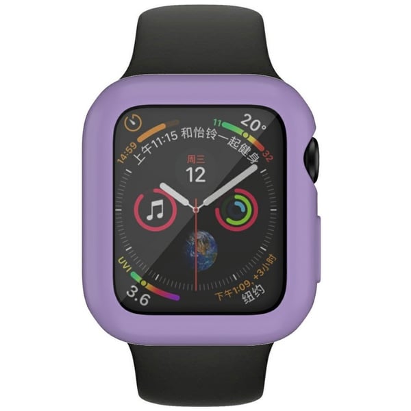 Apple Watch Series 6 / 5 40 mm slitesterk ramme med myk glans - Lilla