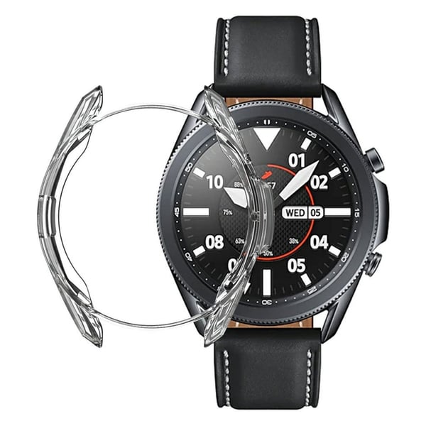 Samsung Galaxy Watch 3 (41 mm) slitesterk galvanisert støtfanger - Gjennomsiktig