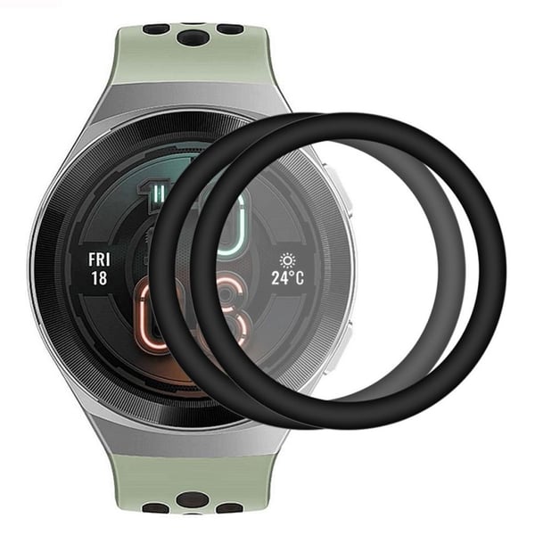 2 stk ENKAY HAT PRINCE Huawei Watch GT2e 46mm skjermbeskytter - Without Scale