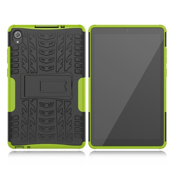 Lenovo Tab M8 TPU-hybridveske i dekkstil - Grønn