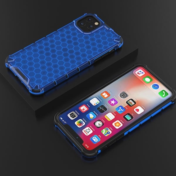 Bofink Honeycomb iPhone 11 Pro Max etui - Blå
