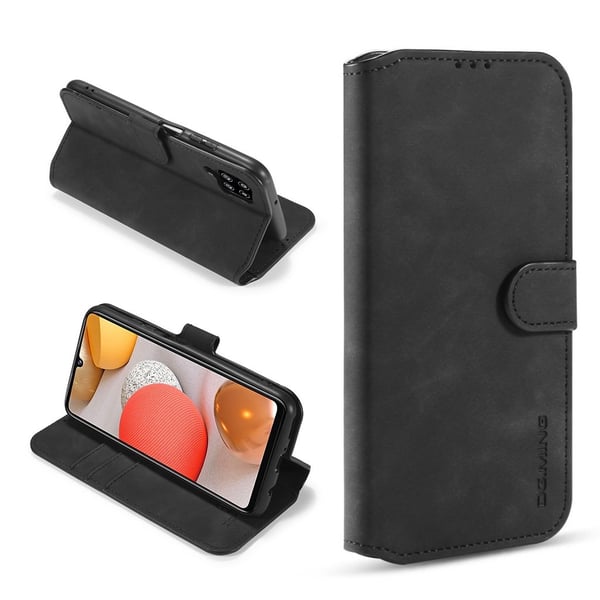 DG.Ming Samsung Galaxy A42 5G Retro Etui - Svart