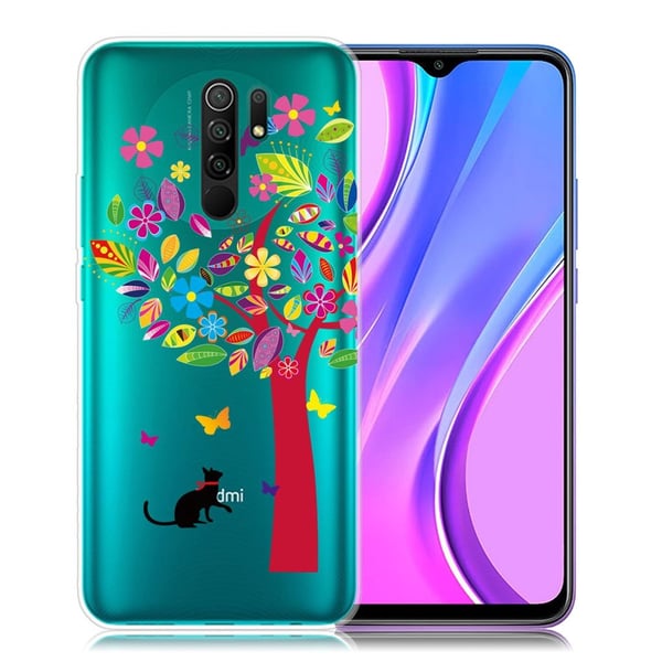 Deco Xiaomi Redmi 9 Etui - Coloful Tre