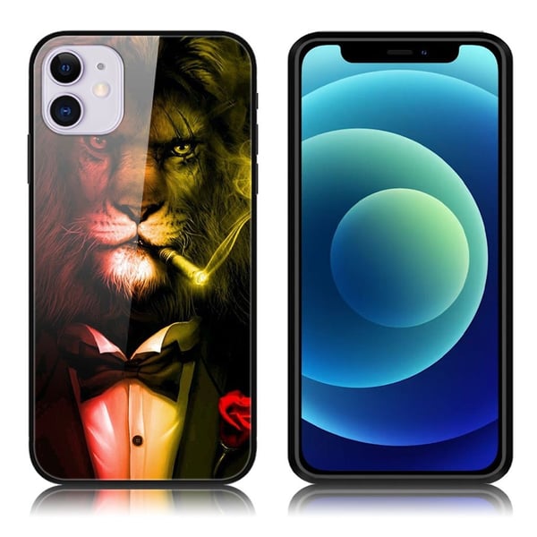 Fantasy iPhone 12 Mini cover - Løve