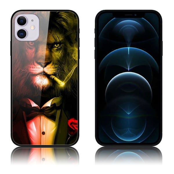 Fantasy iPhone 12 Pro & iPhone 12 cover - Løve