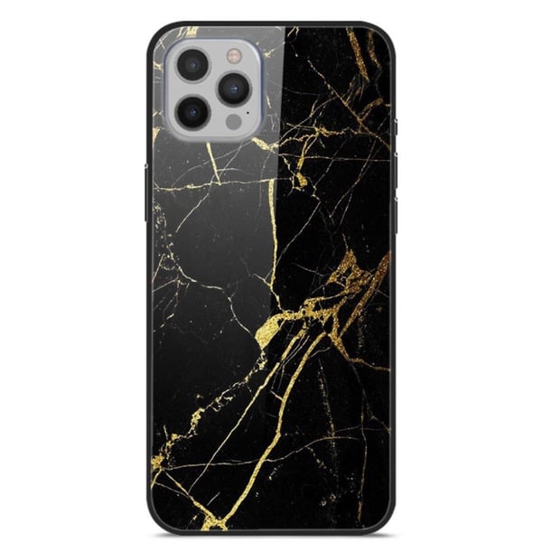 Fantasy iPhone 12 Pro Max Deksel - Gull / Svart