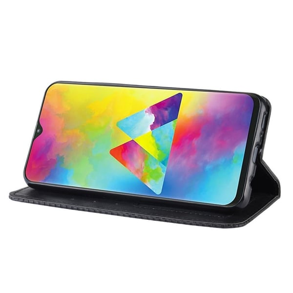 Bofink Vintage Samsung Galaxy M20 Veske - Svart