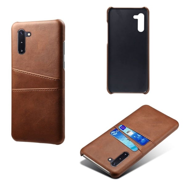 Dual Card Samsung Galaxy Note 10 kuoret - Ruskea