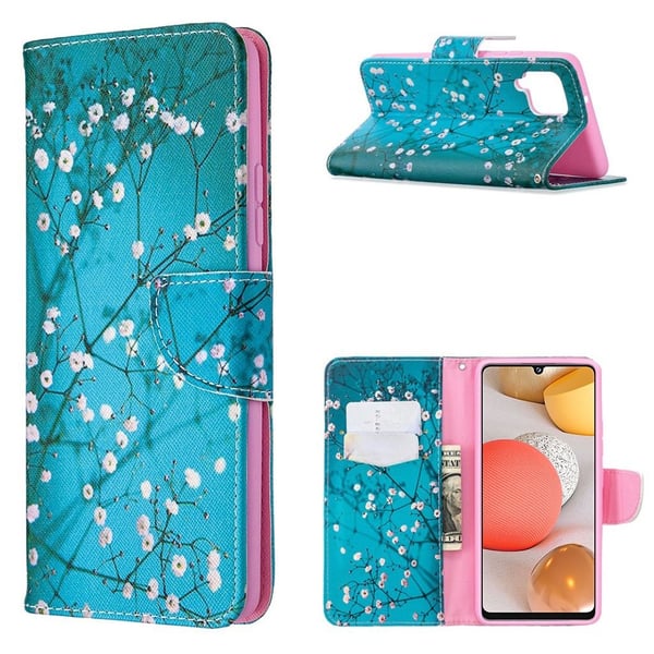 Wonderland Samsung Galaxy A42 5G Flippetui - Blomst Greiner