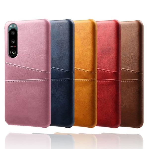 Dual Card Etui Sony Xperia 5 III - Svart