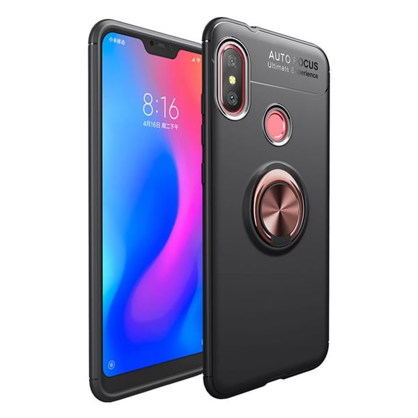 Ringo Xiaomi Mi A2 Lite kuoret - Musta / ruusukulta
