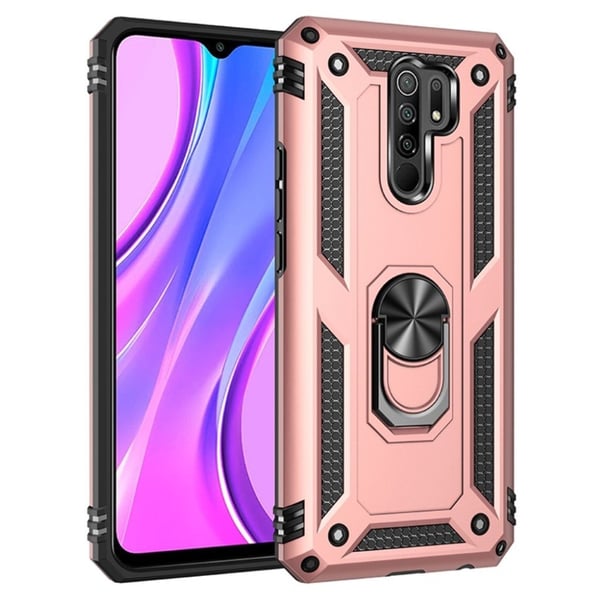 Bofink Combat Xiaomi Redmi 9 Etui - Rødguld