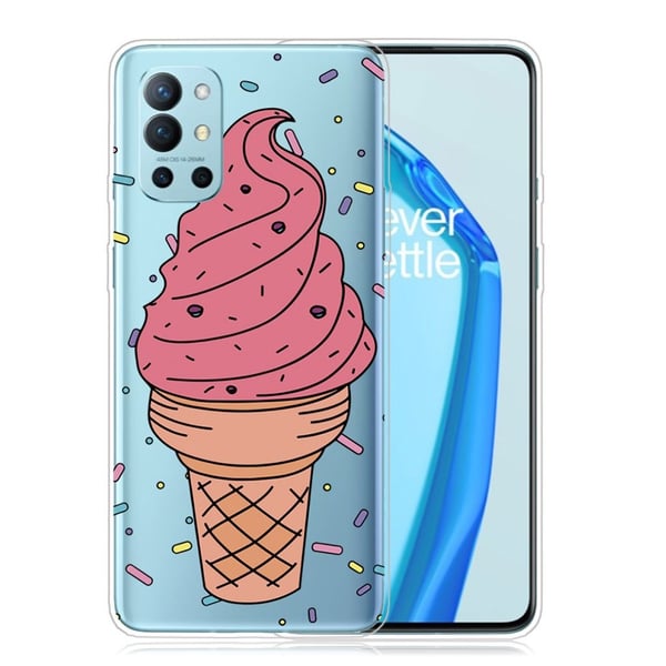 Deco OnePlus 9R Etui - Pink Ice Cream