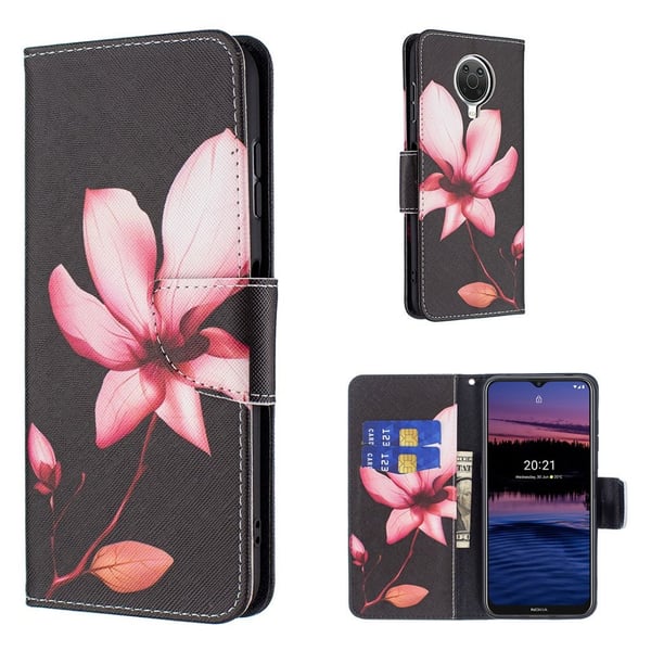 Wonderland Nokia G20 Flippetui - Livlig Blomst