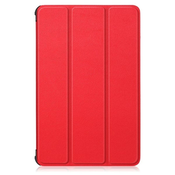 Lenovo Tab P11 Pro tri-fold lychee læderetui - Rød