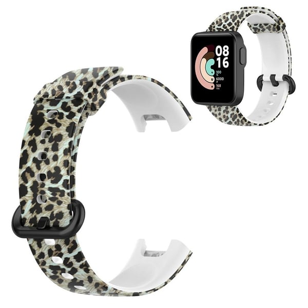 Xiaomi Mi Watch Lite / Redmi Watch mønster silikonklokkebånd - Leopardmønster