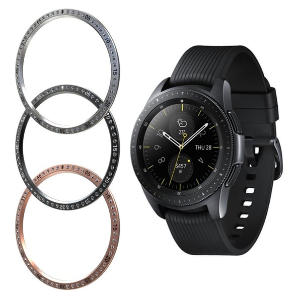 Galaxy Watch (42 Mm) Krystall Aluminiumlegering Rammen - Gull