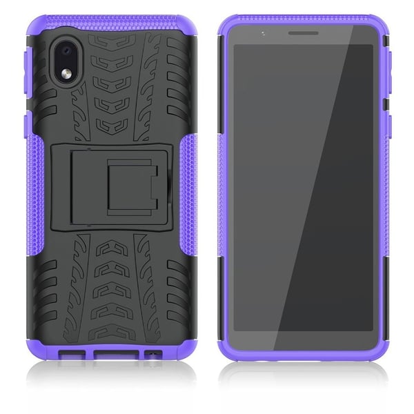 Offroad Etui Samsung Galaxy A01 Core - Svart / Lilla