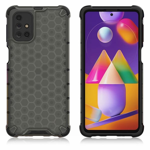 Bofink Honeycomb Samsung Galaxy M31s Etui - Svart