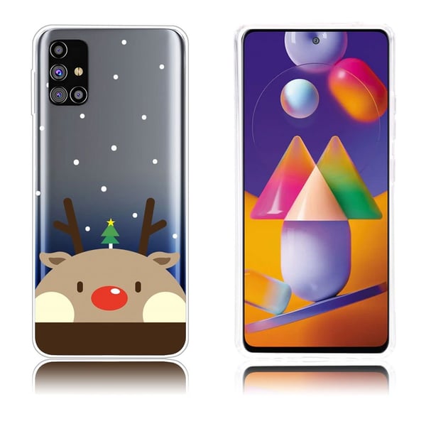 Juleveske til Samsung Galaxy M31s - Elg Juleveske til Samsung Galaxy M31s - Elg