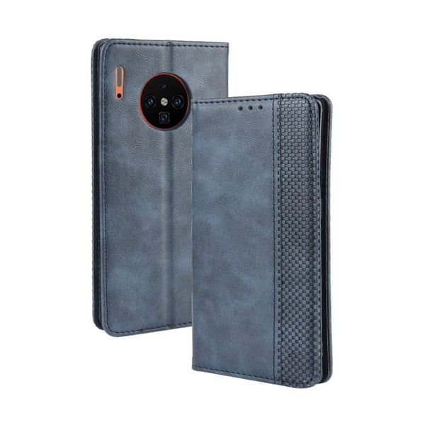 Bofink Vintage Huawei Mate 30 Pro leather etui - Blå