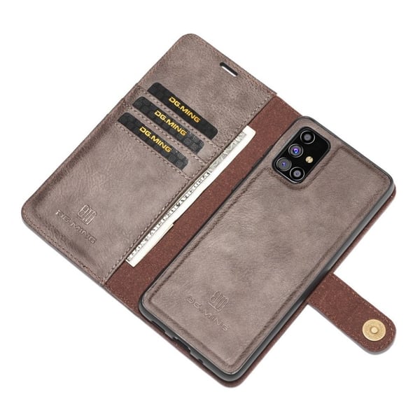 DG.Ming Samsung Galaxy M31s 2-in-1 Lommebok Etui - Grå