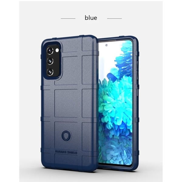 Rugged Shield Etui Samsung Galaxy S20 Fe 5g / S20 Fe - Blå