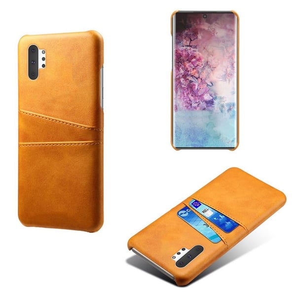 Dual Card Samsung Galaxy Note 10 Pro kuoret - Oranssi