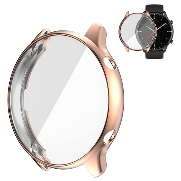 Amazfit GTR 2 glassert ramme - Rose Gull