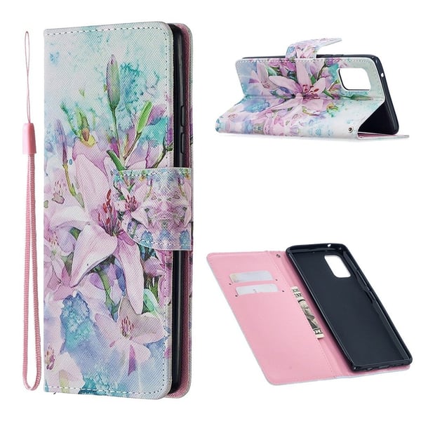 Wonderland Samsung Galaxy M51 Flippetui - Nydelig Blomst