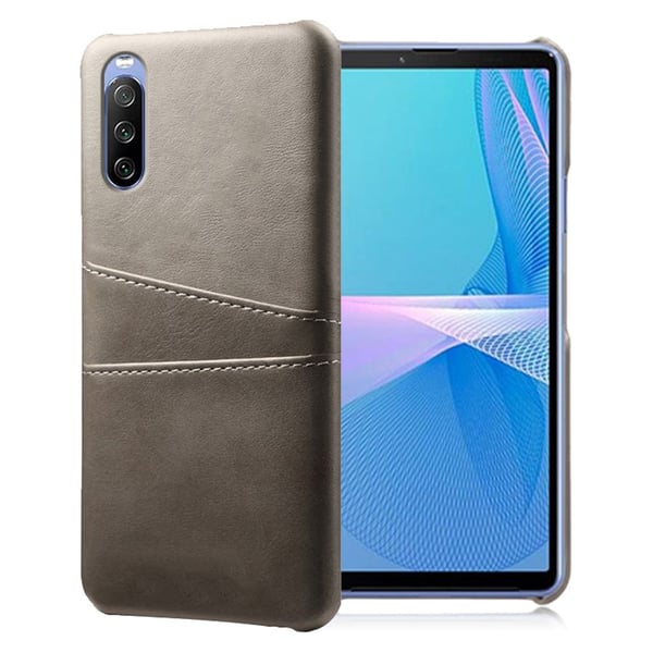 Dual Card case Sony Xperia 10 III - Grå