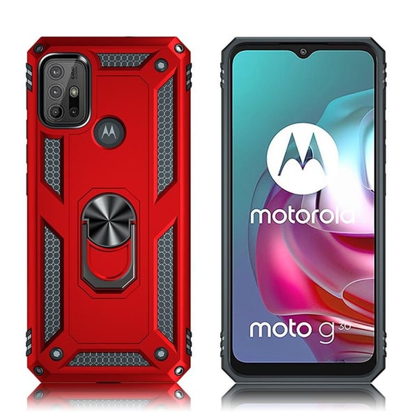 Bofink Combat Motorola Moto G30 / G10 Etui - Rød