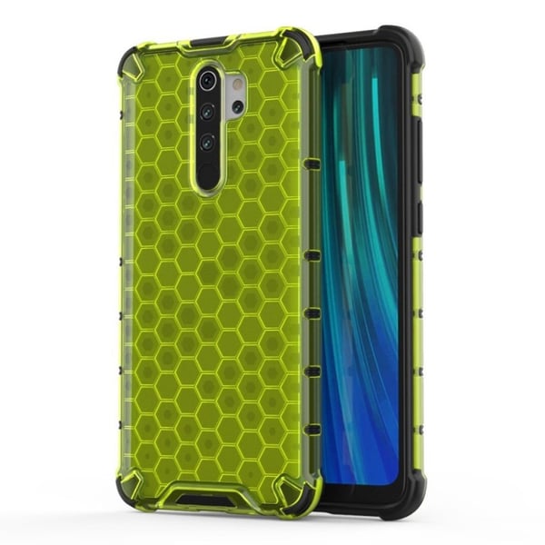 Bofink Honeycomb Xiaomi Redmi Note 8 Pro kuoret - Vihreä