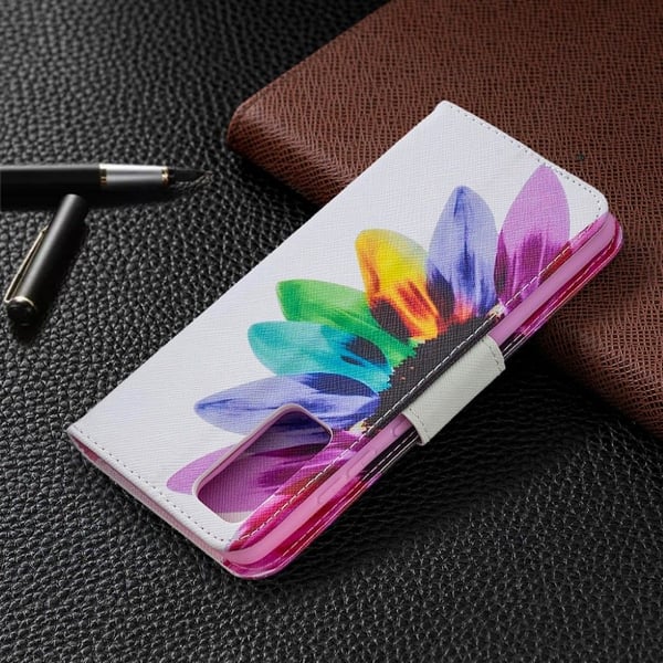 Wonderland Samsung Galaxy S20 FE 5G / S20 Fe Flippetui - Fargerik Kronblad