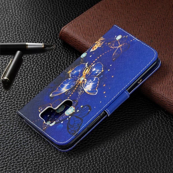 Wonderland Xiaomi Redmi 9 Flippetui - Pen Sommerfugl