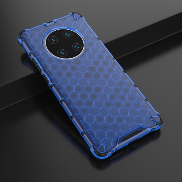 Bofink Honeycomb Huawei Mate 40 Pro Etui - Blå