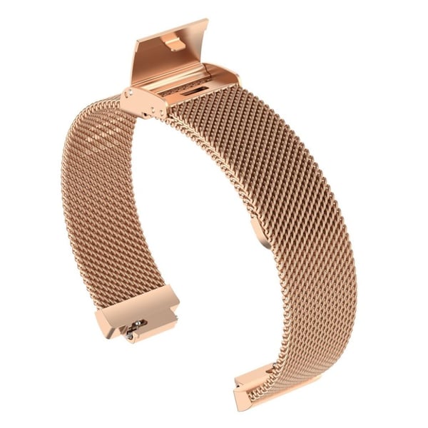 Fitbit Ace 2 / Inspire HR milanesisk urrem i rustfrit stål - Rødguld