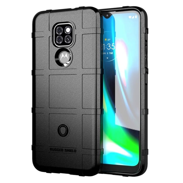 Rugged Shield Etui Motorola Moto G9 Play / E7 Plus - Svart