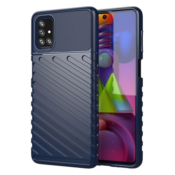 Thunder Samsung Galaxy M51 Etui - Blå