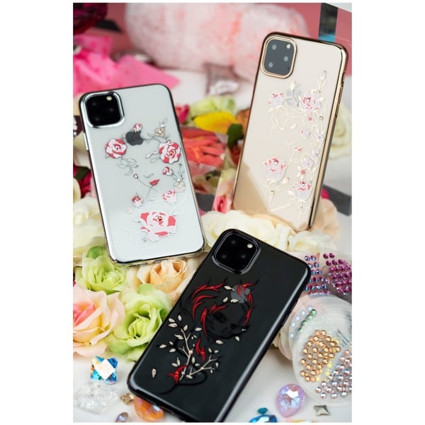 Kingxbar iPhone 11 Pro Fairy Rhinestone etui - Sølv
