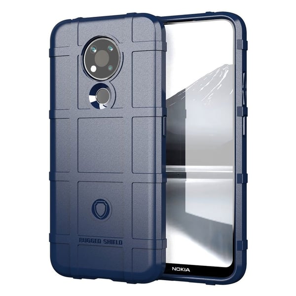 Rugged Shield Etui Nokia 3.4 - Blå