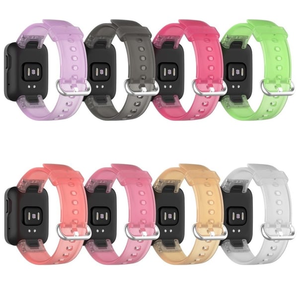 Xiaomi Mi Watch Lite / Redmi Watch gjennomsiktig klokkebånd - Gjennomsiktig Grønn