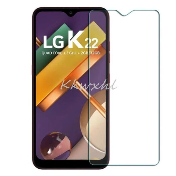 0,3 mm skjermbeskytter i herdet glass LG K22 Plus