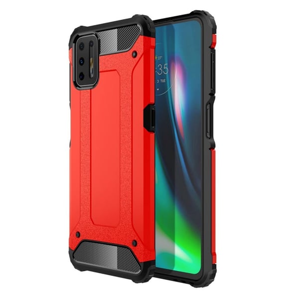 Armour Guard Etui Motorola Moto G9 Plus - Rød