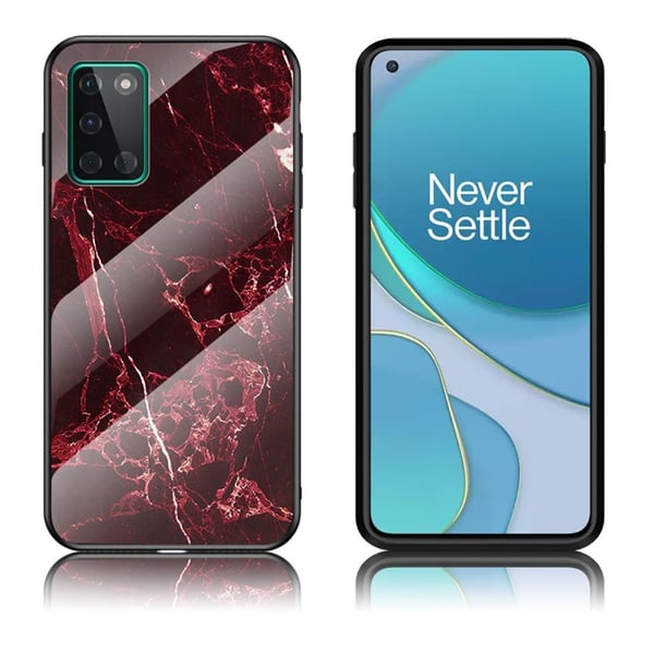 Fantasy marmor OnePlus 8T cover - rød