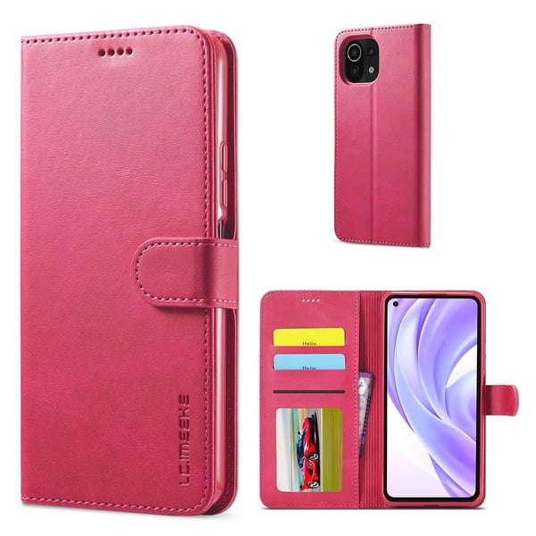 LC.Imeeke Xiaomi Mi 11 Lite 5G / 11 Lite Flippetui - Rose