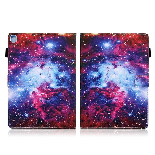 iPad 10.2 (2020) / Air (2019) Mønster Lær Etui - Cosmos